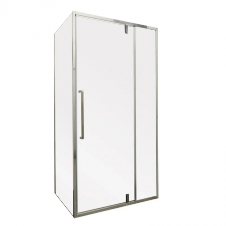 Душова кабіна BEVEL SC01-120x80x195-TR без піддону, прозоре скло 6мм, CHROME (MI6871)